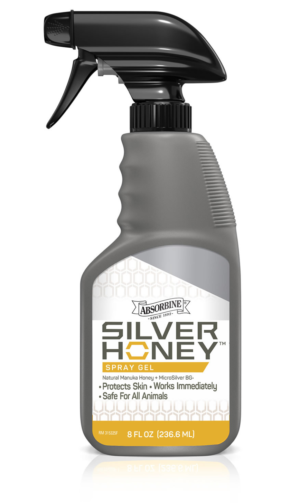 absorbine silver honey rapid wound repair spray gel for horses