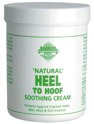 barrier heel to hoof soothing cream for horses