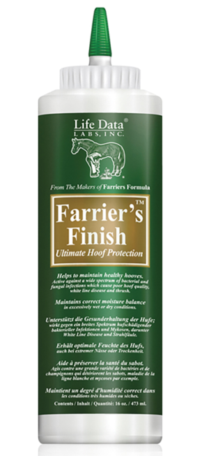 farriers finish hoof spray for horses