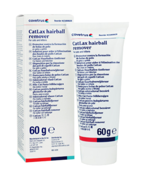 60gram tube of cvet catlax hairball remover paste