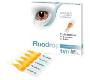 fluodrop eye drop pipettes for dogs and cats.