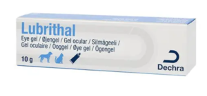 tube of lubrithal eye ointment for dogs and cats