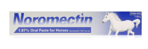 tube of noromectin horse wormer