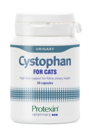 tub of protexin cystophan bladder support capsules for cats