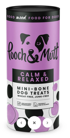 pooch & mutt clam and relaxed dog treats