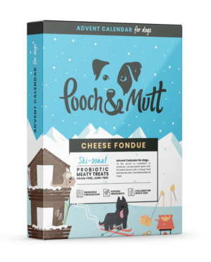 cheese fondue flavour advent calendar for dogs