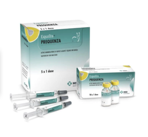 packs of equilis prequenza vaccines for horses