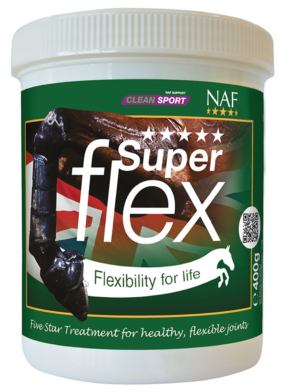 tub of naf five star super flex powder for horses