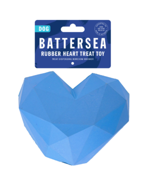 battersea heart shaped tree dispensing dog toy