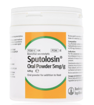sputolosin oral powder for horses