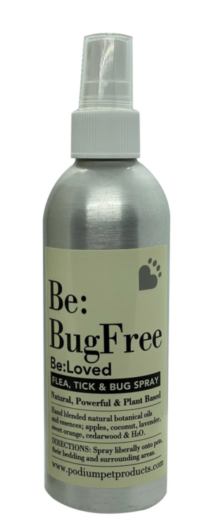 bottle of be:bugfree pet spray