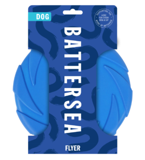 battersea dog foam flyer dog toy