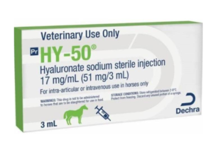pack of HY-50 injection for horses