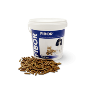 tub of fibor supplement for dogs and cats