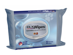 pack of clx disinfectant wipes for dogs, cats and horses