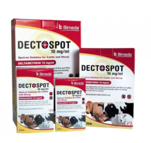 packs of dectospot for cattle and sheep