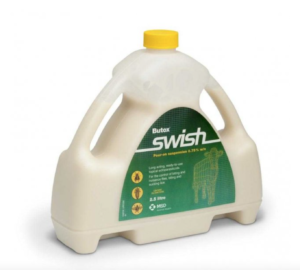 2.5L bottle of button swish for cattle