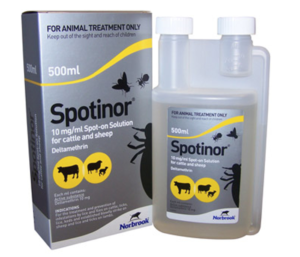 spotinor solution for cattle and sheep