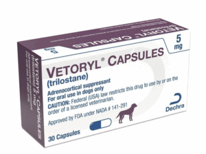 Vetoryl Hard Capsules for Dogs - 5mg pack of 30