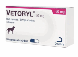 Vetoryl Hard Capsules for Dogs - 60mg pack of 30