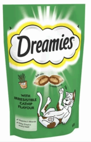 Dreamies Cat Treats with Catnip