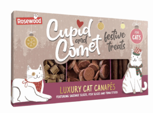 Rosewood Cupid & Comet Canapes Cat Treats - 120g
