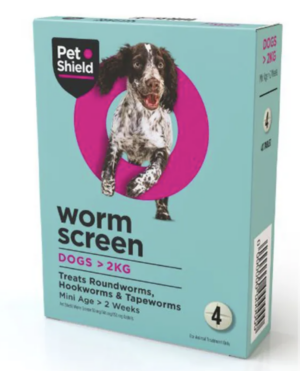 Pet Shield Worm Screen Tablet for Dogs